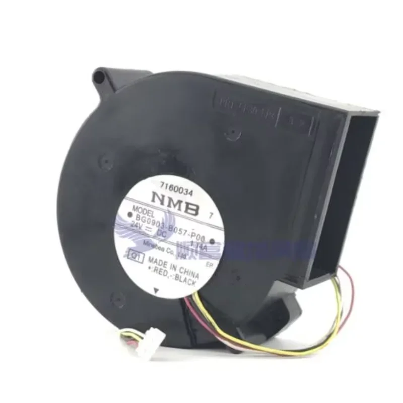 NMB BG0903-B057-P00 DC 24V 1.14A 97x97x33mm 4-Wire Server Cooling Fan
NMB BG0903-B057-P00 DC 24V 1.14A 97x97x33mm 4-Wire Server Cooling Fan