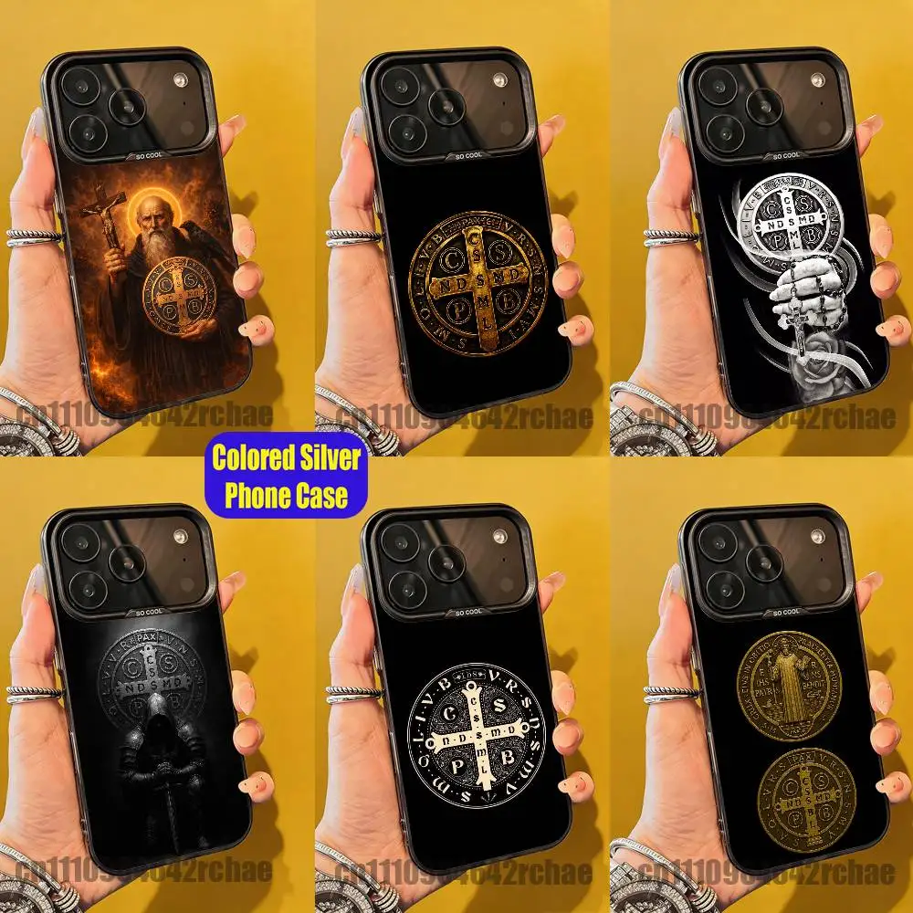 For Sao Bento Benedict of Nursia Phone Case iPhone 14,16,12,15,13,17,11,E,Pro,Max,Plus,Air,Mini Custom Color Silver Shell
For Sao Bento Benedict of Nursia Phone Case iPhone 14,16,12,15,13,17,11,E,Pro,Max,Plus,Air,Mini Custom Color Silver Shell