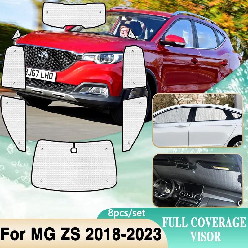 Car Side Window Sunshades For MG ZS ZS11 MGZS ZX 2018~2023 Car Windshield Anti-UV Sun Protection Shade Visor Parasol Accessories
Car Side Window Sunshades For MG ZS ZS11 MGZS ZX 2018~2023 Car Windshield Anti-UV Sun Protection Shade Visor Parasol Accessories