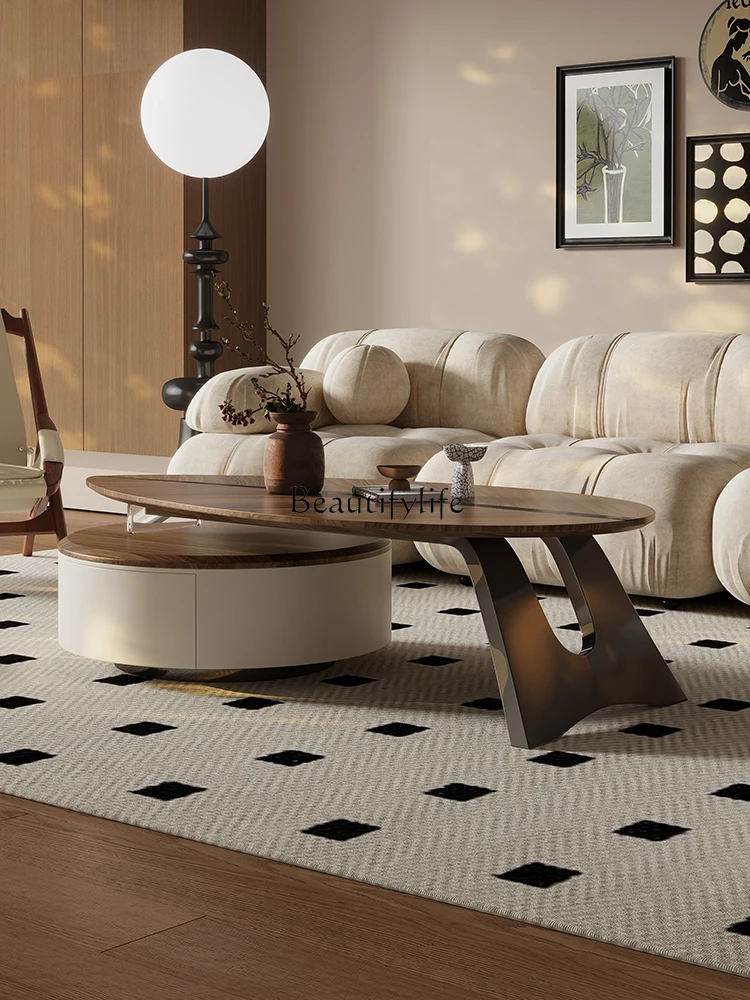 Chinese Ancient Style Shaped Leaf Tea Table Living Room Home French Retro Small Apartment Creative Walnut Color Tea Table
Chinese Ancient Style Shaped Leaf Tea Table Living Room Home French Retro Small Apartment Creative Walnut Color Tea Table