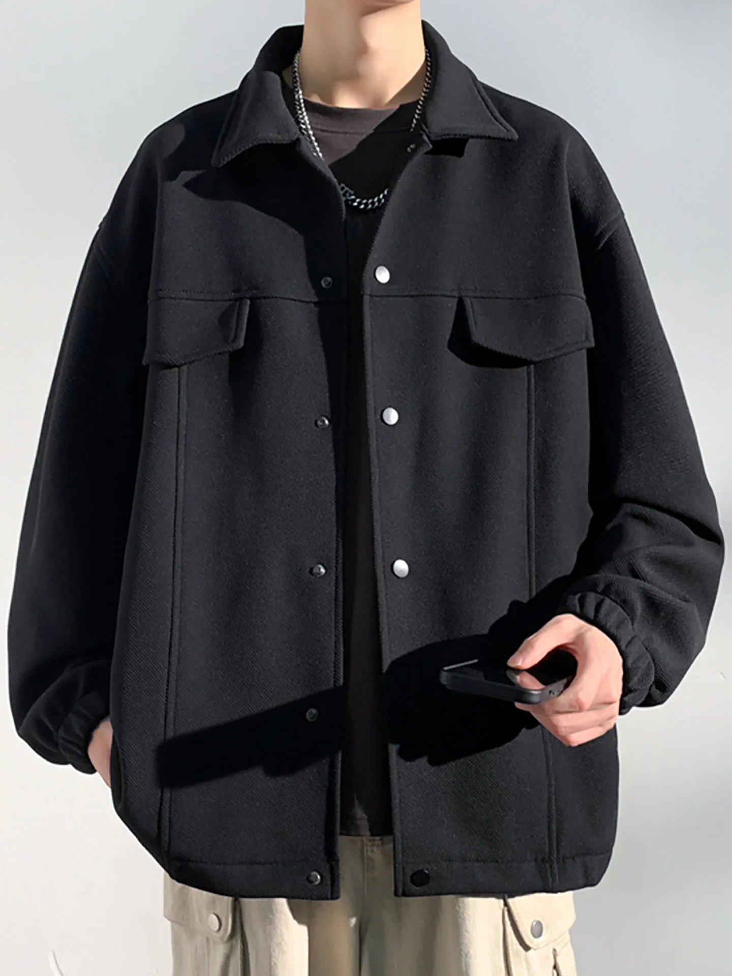 Loose Casual Men's Workwear Jaet Spring Autumn New Sle TUCANO Woodpeer Brand Faionable Collared Outerwear for Teens
Loose Casual Men's Workwear Jaet Spring Autumn New Sle TUCANO Woodpeer Brand Faionable Collared Outerwear for Teens