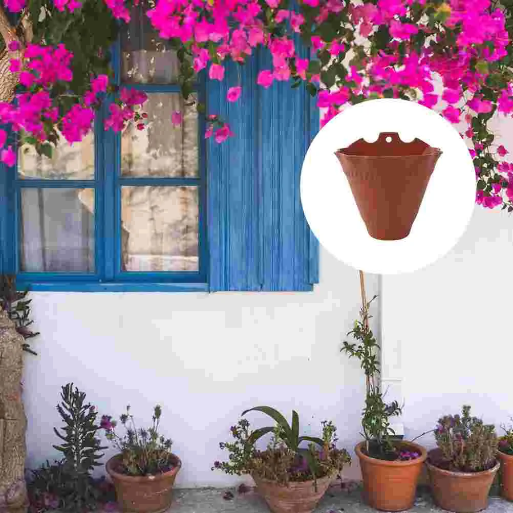 Wall Hanging Flower Pot Durable Planter Mounted Container Space-saving Plastic Drainage Net
Wall Hanging Flower Pot Durable Planter Mounted Container Space-saving Plastic Drainage Net