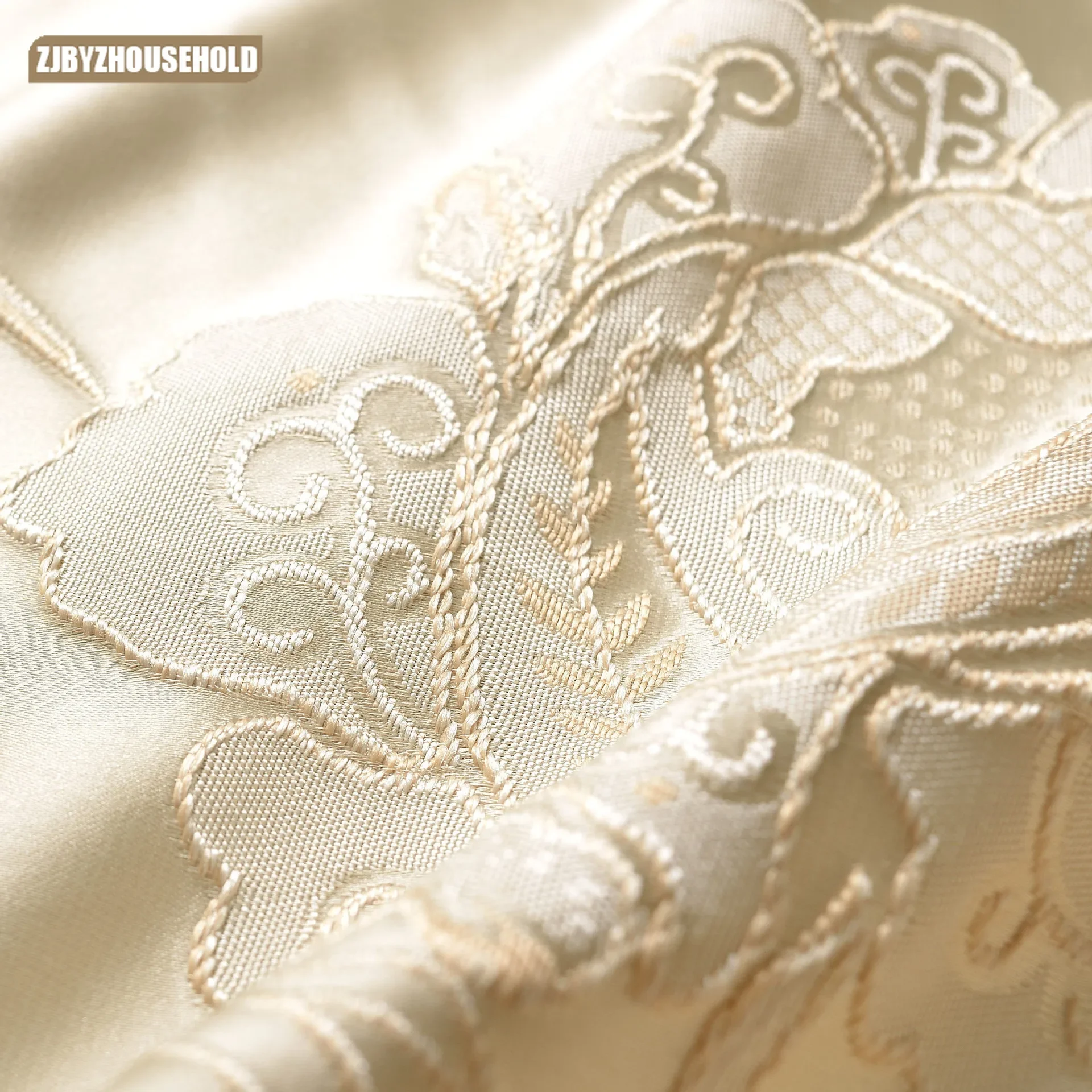Chinese Jacquard Satin Blackout Curtain Fabric High Precision Gold Light Brown Bedroom Living Room New
Chinese Jacquard Satin Blackout Curtain Fabric High Precision Gold Light Brown Bedroom Living Room New