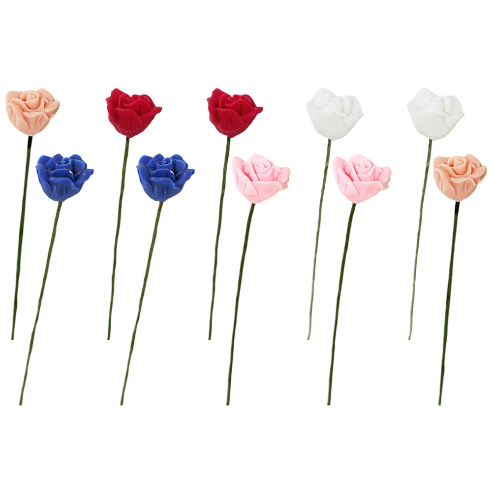 10 Pcs Roses Bouquet Mini Flower Decor Flowers For Dolls House Artificial Miniature
10 Pcs Roses Bouquet Mini Flower Decor Flowers For Dolls House Artificial Miniature