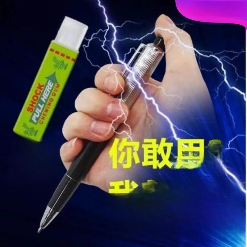 Practical Joke Toy Shock Pen Creative Design Gift Item for Men And Women Festive Supplies Mischievous Man Pen
Practical Joke Toy Shock Pen Creative Design Gift Item for Men And Women Festive Supplies Mischievous Man Pen