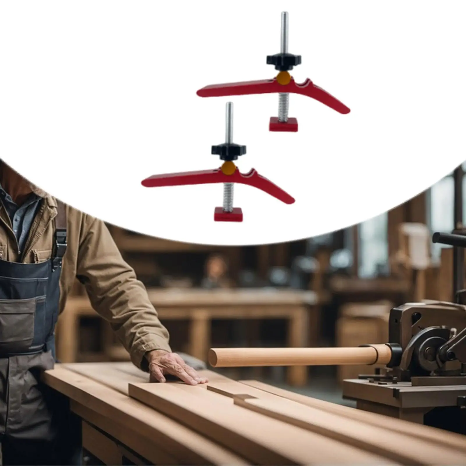 2-х шт. Т-образные зажимы, быстродействующие зажимы, износостойкие, широко используемые
2-х шт. Т-образные зажимы, быстродействующие зажимы, износостойкие, широко используемые