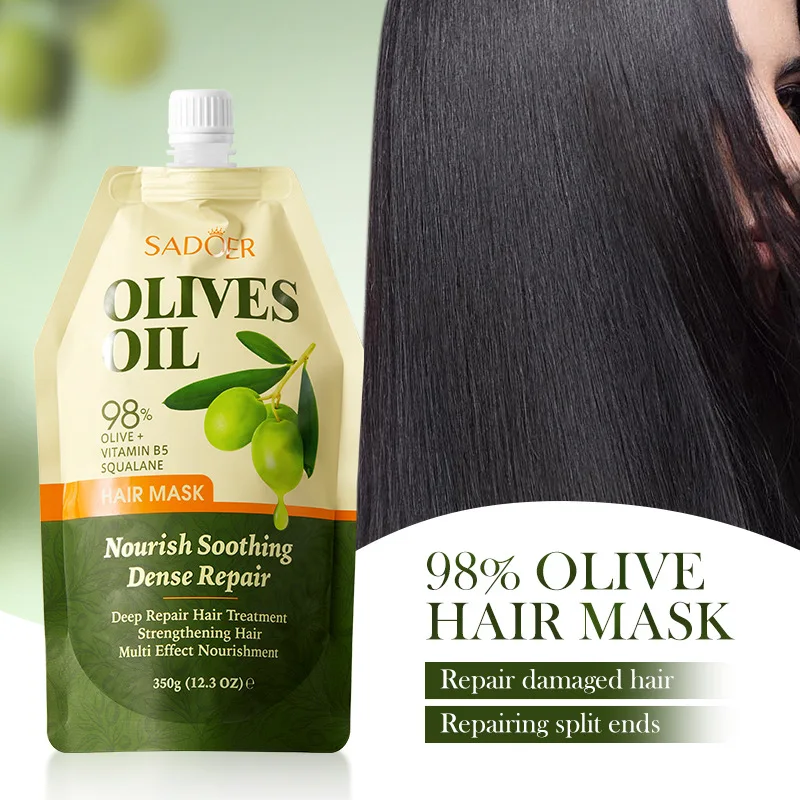 Olive Oil Hair Mask Frizz Control Repair Treatment for Dry Damaged Hair Deep Conditioning Nourishing Smoothing Salon Care
Olive Oil Hair Mask Frizz Control Repair Treatment for Dry Damaged Hair Deep Conditioning Nourishing Smoothing Salon Care