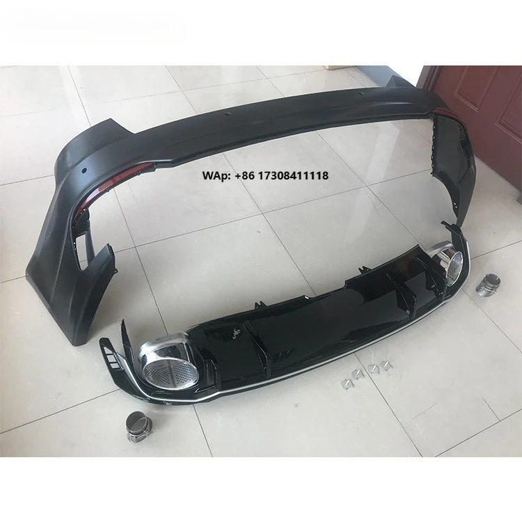 RS4 B9 Style Car Bumpers Rear Bumper for A4 2016 2017 2018
RS4 B9 Style Car Bumpers Rear Bumper for A4 2016 2017 2018