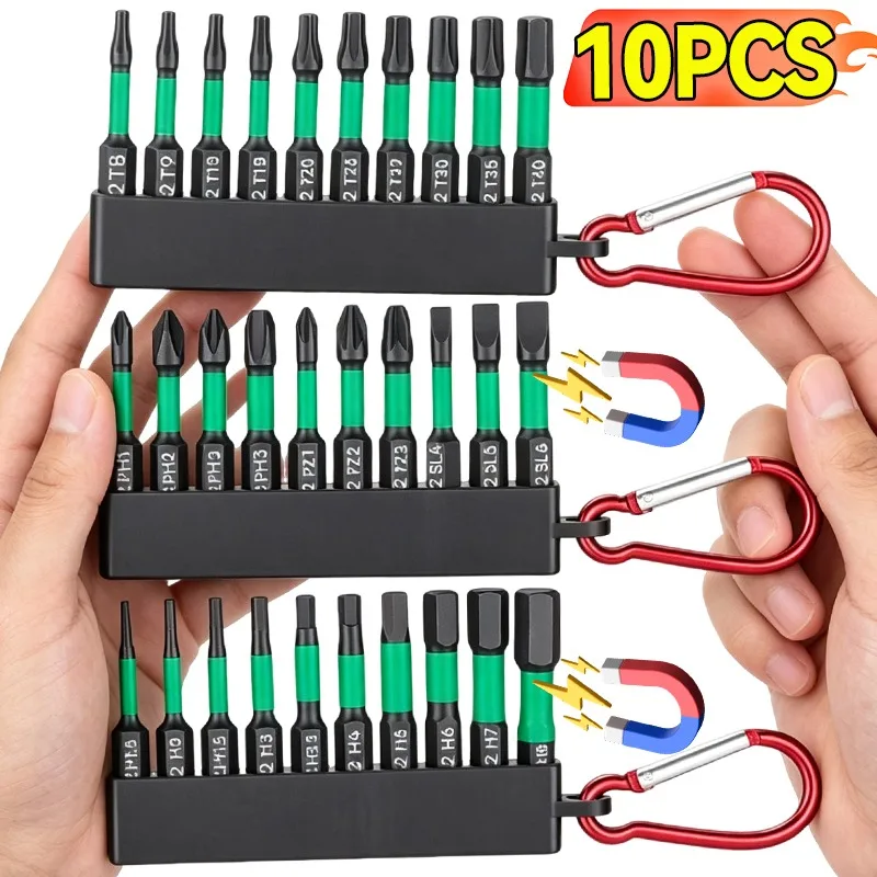 S2 Magnetic Screwdriver Bits Set Electric Impact Phillips Hex Socket Drill Bit Non-slip Woodwork Installation Car Repair Tools
S2 Magnetic Screwdriver Bits Set Electric Impact Phillips Hex Socket Drill Bit Non-slip Woodwork Installation Car Repair Tools