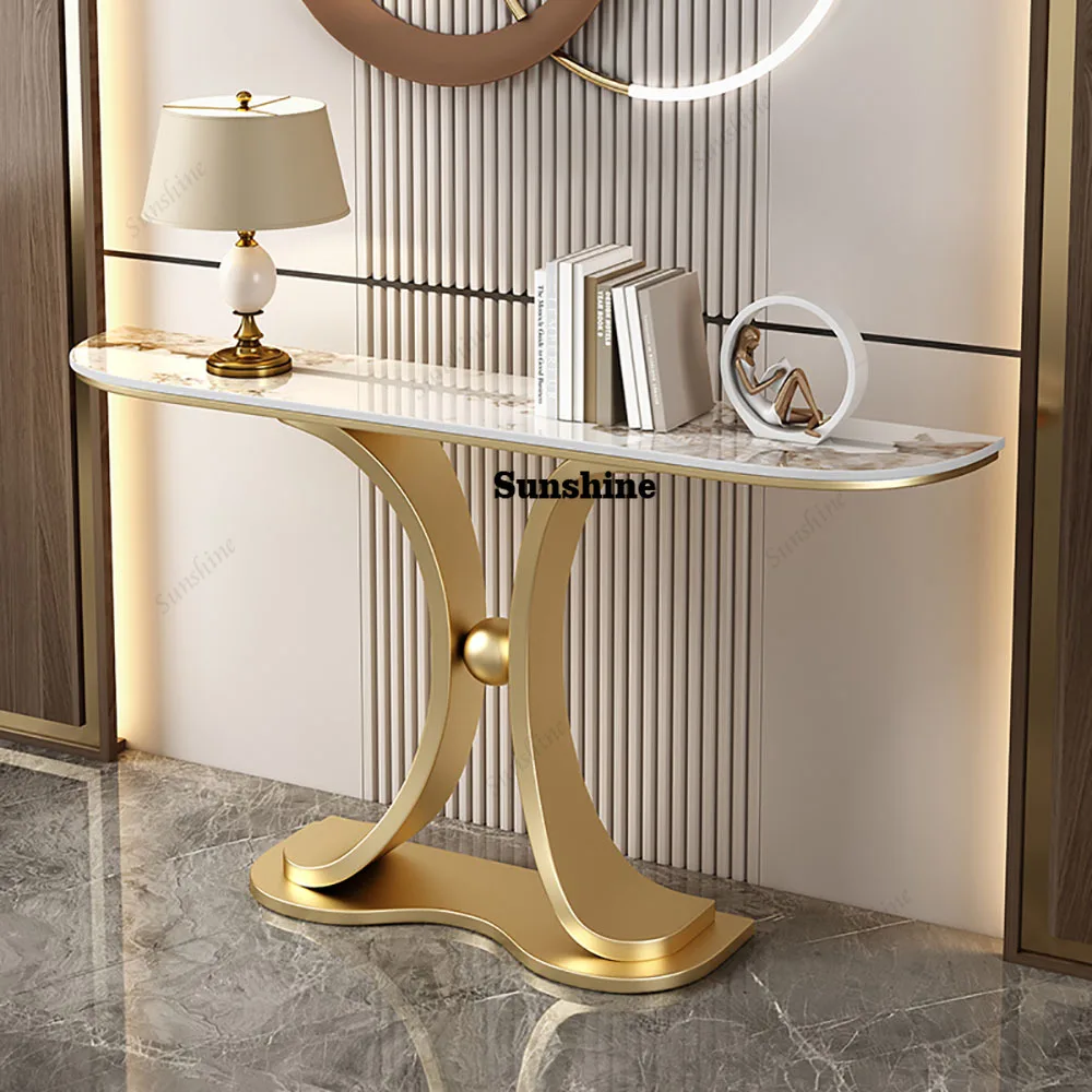 Hallway Midcentry Console Table Nordic Luxury Lobby Marble Console Table Modern Metal Consolle Ingresso Living Room Furniture
Hallway Midcentry Console Table Nordic Luxury Lobby Marble Console Table Modern Metal Consolle Ingresso Living Room Furniture