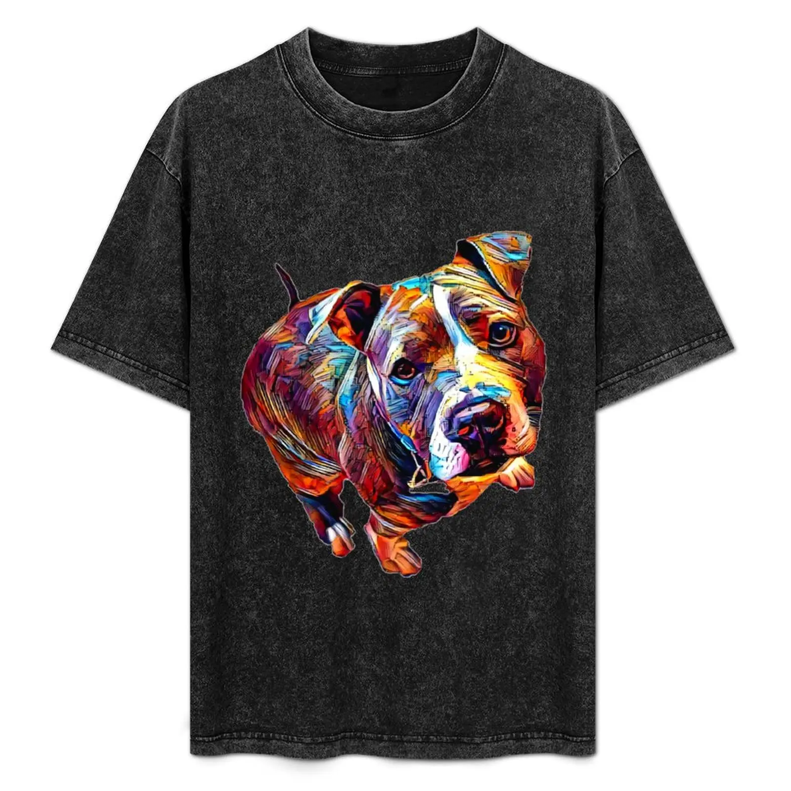 Goose the Mutt -Colorful Paint T-Shirt Casual Loose Daily Wear T-Shirt
Goose the Mutt -Colorful Paint T-Shirt Casual Loose Daily Wear T-Shirt