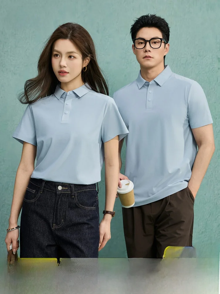 Snow Flying 2026 Summer New Men Women Shirt Fashion Short Sleeve Casual Business Commute Turn-down Collar Top T-shirt
Snow Flying 2026 Summer New Men Women Shirt Fashion Short Sleeve Casual Business Commute Turn-down Collar Top T-shirt