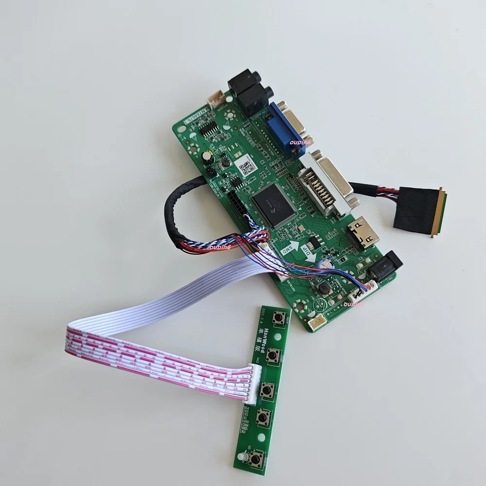 For B173HW02 V0 B173HW02 V1 17.3" 40pin 1920x1080 LCD Monitor Screen VGA DVI HDMI-compatible driver controller board DIY kit
For B173HW02 V0 B173HW02 V1 17.3" 40pin 1920x1080 LCD Monitor Screen VGA DVI HDMI-compatible driver controller board DIY kit