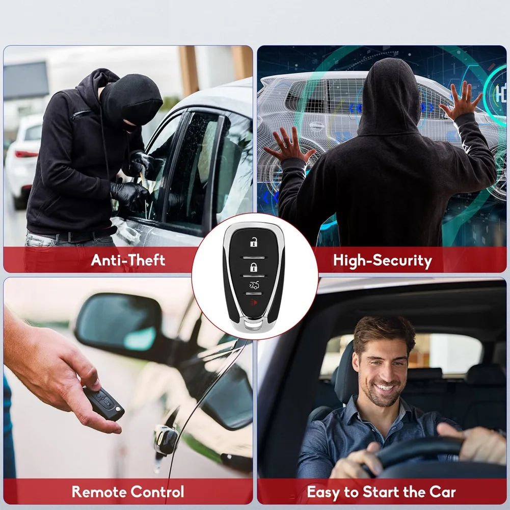 Car Key Fob Remote Control Keyless Entry Accessories For Chevy Malibu Camaro Cruze HYQ4EA 13508771 13584504 13529660
Car Key Fob Remote Control Keyless Entry Accessories For Chevy Malibu Camaro Cruze HYQ4EA 13508771 13584504 13529660