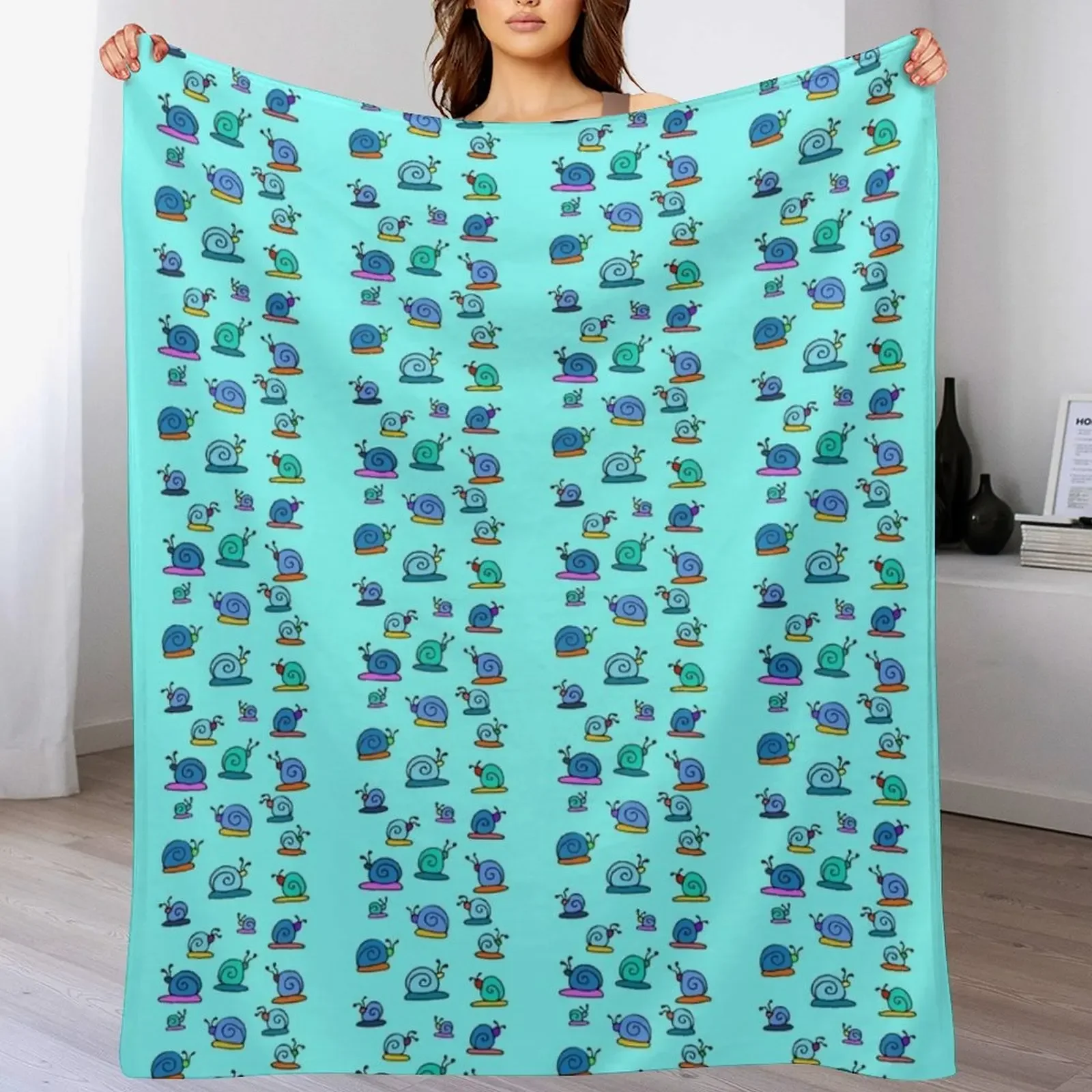 Colorful and Cute Snail Pattern (teal) Throw Blanket Comforter Designers Furrys For Sofa Thin Blankets
Colorful and Cute Snail Pattern (teal) Throw Blanket Comforter Designers Furrys For Sofa Thin Blankets