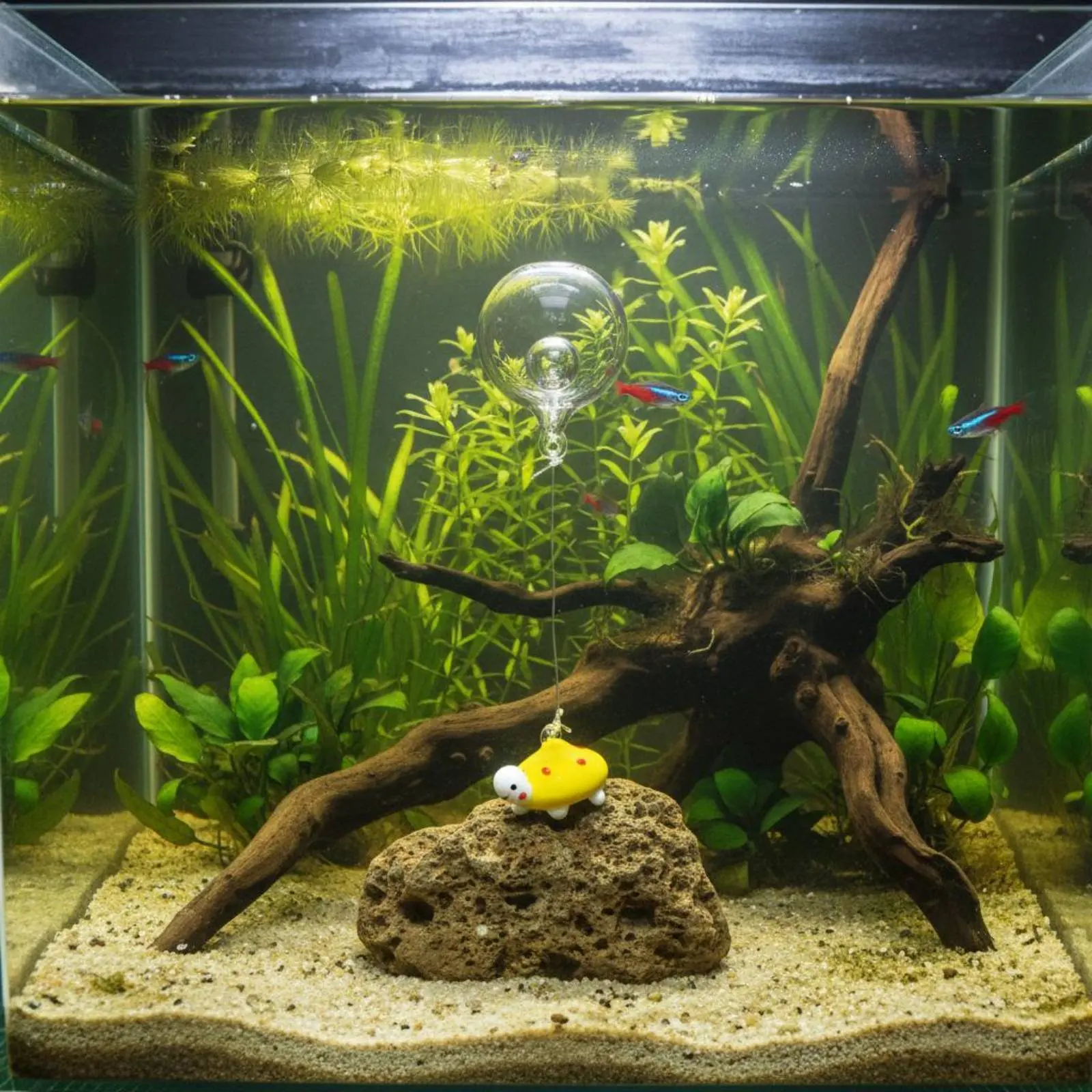 Glass Turtle Aquatic Habitat Decoration Mini-Landscape Decor Buoyant Glass Turtle Creative Decoration for Aquatic Fish Bowl
Glass Turtle Aquatic Habitat Decoration Mini-Landscape Decor Buoyant Glass Turtle Creative Decoration for Aquatic Fish Bowl