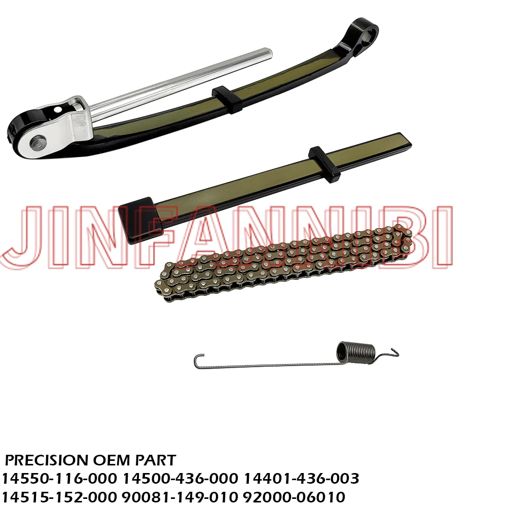 Комплект направляющих натяжителя цепи ГРМ для Honda XL100S 1979-1985 гг. # 14500-436-000
Комплект направляющих натяжителя цепи ГРМ для Honda XL100S 1979-1985 гг. # 14500-436-000