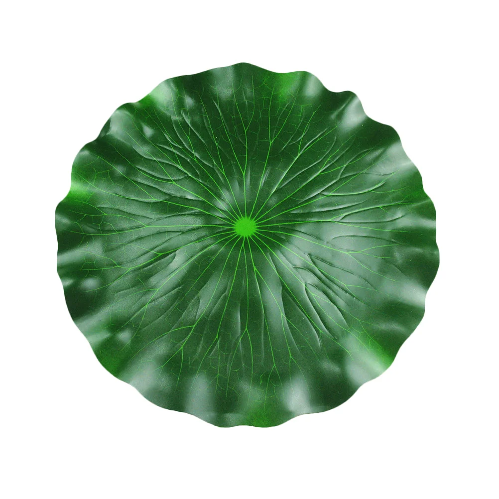1pc Artificial Lotus Leaves for Pool Pond Water Fountain Garden Decor Fish Tank Aquarium EVA Material Durable FloatingDIY Gift
1pc Artificial Lotus Leaves for Pool Pond Water Fountain Garden Decor Fish Tank Aquarium EVA Material Durable FloatingDIY Gift