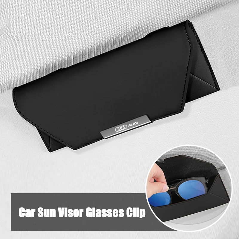 Car Visor Sunglasses Box Card Tickets Storage Card Holder For Audi Quattro TT A3 A4 A6 A5 Q5 A1 Q7 Q3 A8 Q2 A7 Q8 RS5 RS6 RS7 S
Car Visor Sunglasses Box Card Tickets Storage Card Holder For Audi Quattro TT A3 A4 A6 A5 Q5 A1 Q7 Q3 A8 Q2 A7 Q8 RS5 RS6 RS7 S