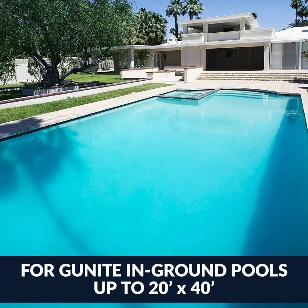 W32025ADC PoolVac XL Suction Pool Cleaner for In-Ground Gunite Pools up to 20 x 40 ft. with 40 ft. Hose (Automatic Pool Vacuum)
W32025ADC PoolVac XL Suction Pool Cleaner for In-Ground Gunite Pools up to 20 x 40 ft. with 40 ft. Hose (Automatic Pool Vacuum)