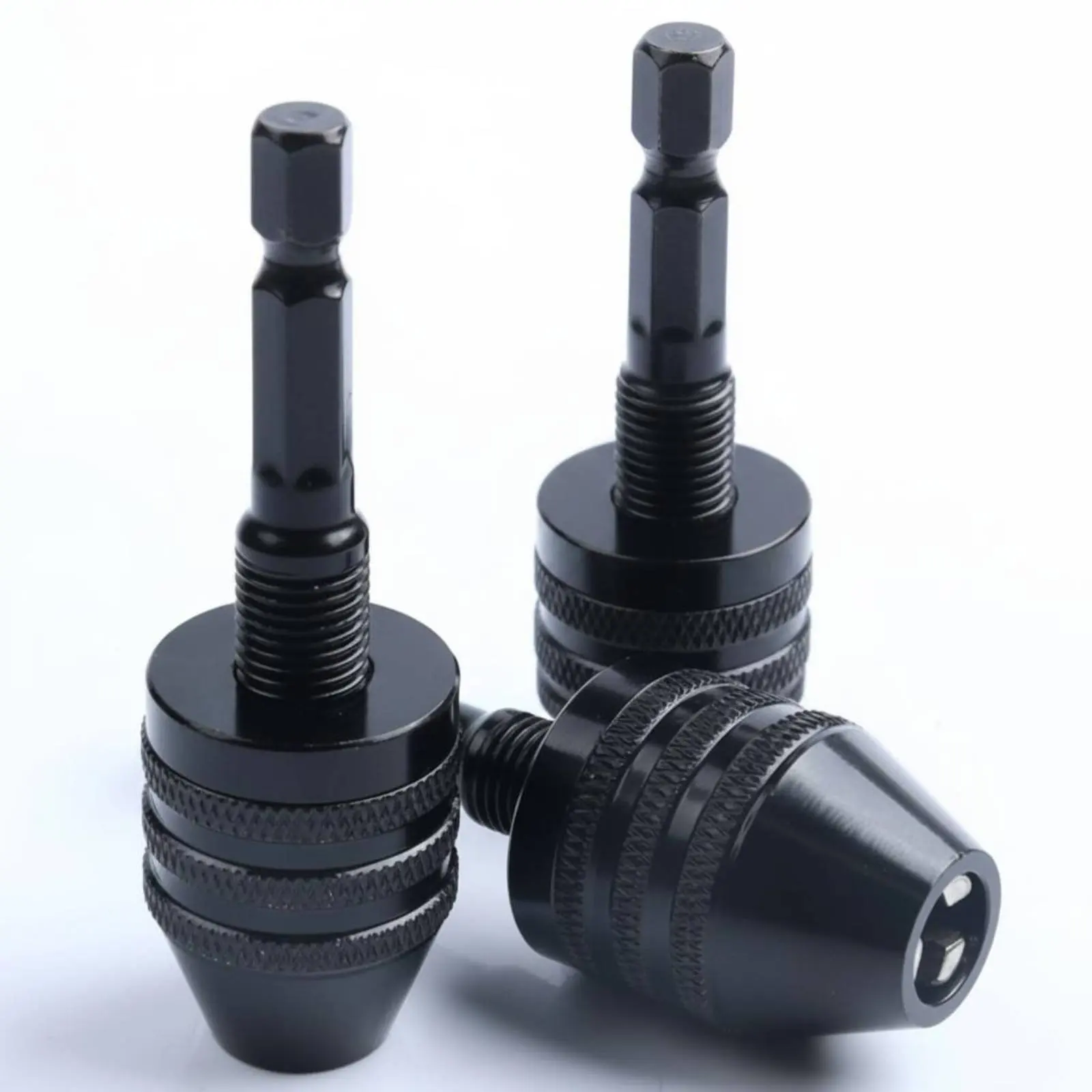 3 Jaw Drill Chuck Self-Tightening Keyless Drill Chuck Bit Holder Compact Tool Accessory Lightweight
3 Jaw Drill Chuck Self-Tightening Keyless Drill Chuck Bit Holder Compact Tool Accessory Lightweight