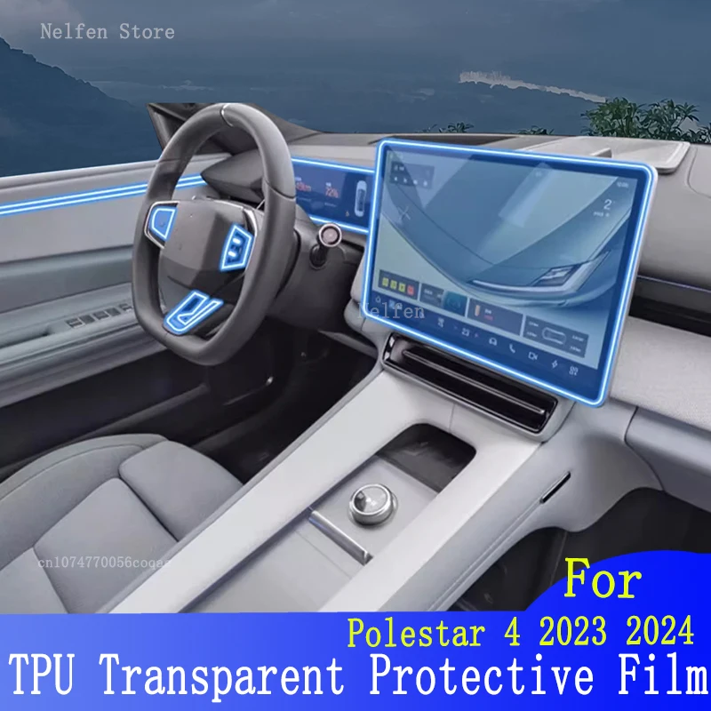 For Polestar 4 2023 2024 Car Hybird GPS Navigation Film LCD Screen TPU Protective Protector Decoration Sticker
For Polestar 4 2023 2024 Car Hybird GPS Navigation Film LCD Screen TPU Protective Protector Decoration Sticker