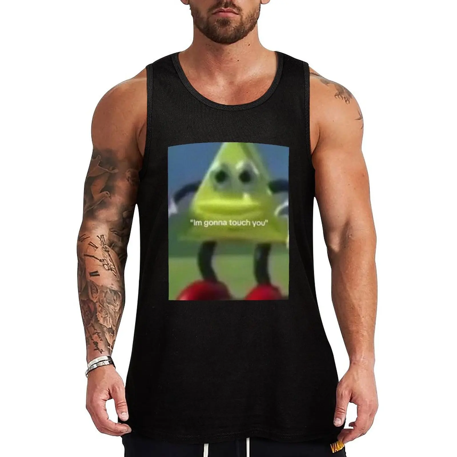 Im gonna touch you Tank Top Men's singlets T-shirt for fitness gym clothing cool things
Im gonna touch you Tank Top Men's singlets T-shirt for fitness gym clothing cool things