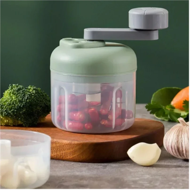 Multifunctional Vegetable Chopper Small Food Processor Manual Hand-Cranked Food Chopper Mincer Tool Garlic Kitchen Gadgets
Multifunctional Vegetable Chopper Small Food Processor Manual Hand-Cranked Food Chopper Mincer Tool Garlic Kitchen Gadgets
