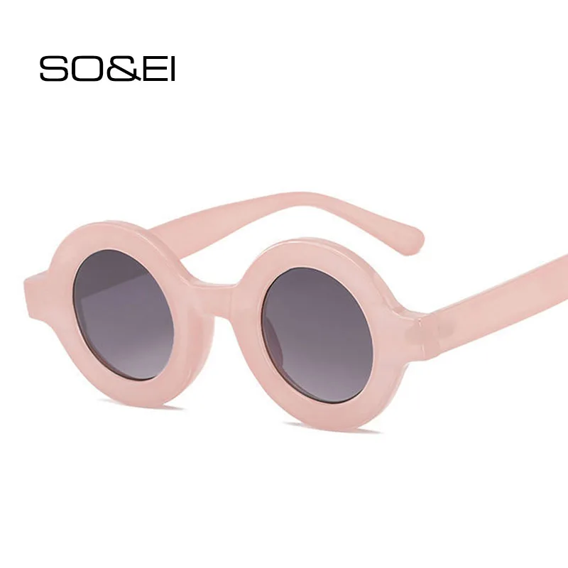SO&EI Fashion Round Women Sunglasses Vintage Champagne Eyewear Trending Men Shades UV400 Gradient Sun Glasses
SO&EI Fashion Round Women Sunglasses Vintage Champagne Eyewear Trending Men Shades UV400 Gradient Sun Glasses