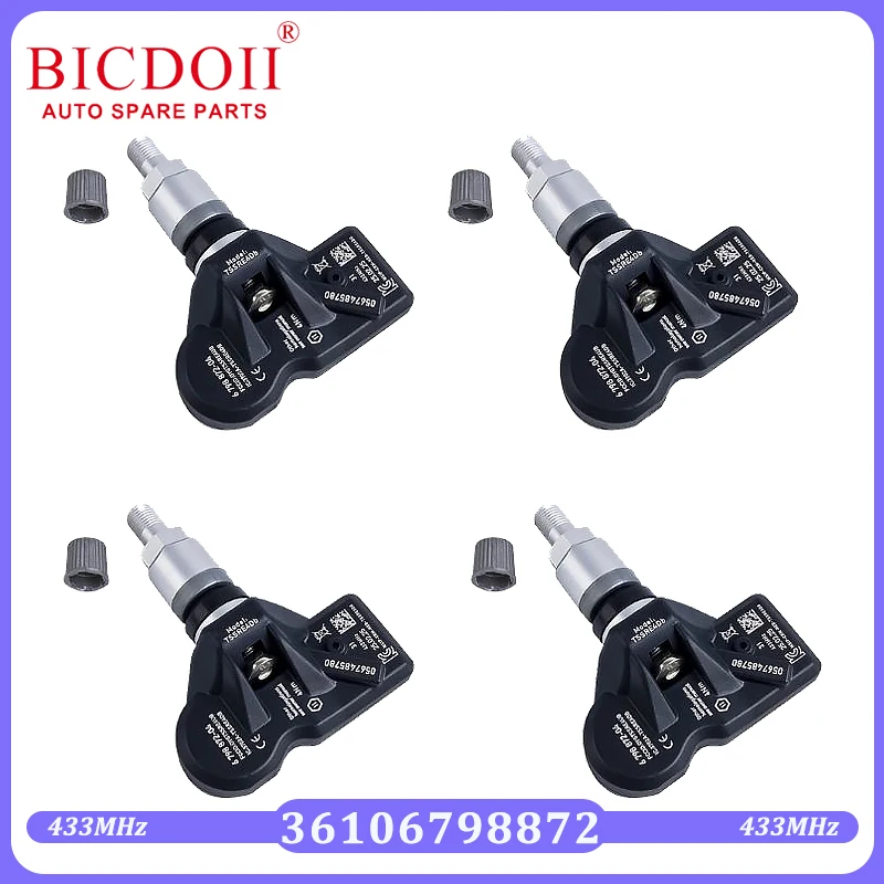 For BMW 2 3 4 5 6 7 Series M5 M6 X1 X3 X4 Z4 Tire Pressure Sensor 6798872 36106798872 Mini Cabrio SUV Coupe Roadster 433Mhz TPMS
For BMW 2 3 4 5 6 7 Series M5 M6 X1 X3 X4 Z4 Tire Pressure Sensor 6798872 36106798872 Mini Cabrio SUV Coupe Roadster 433Mhz TPMS