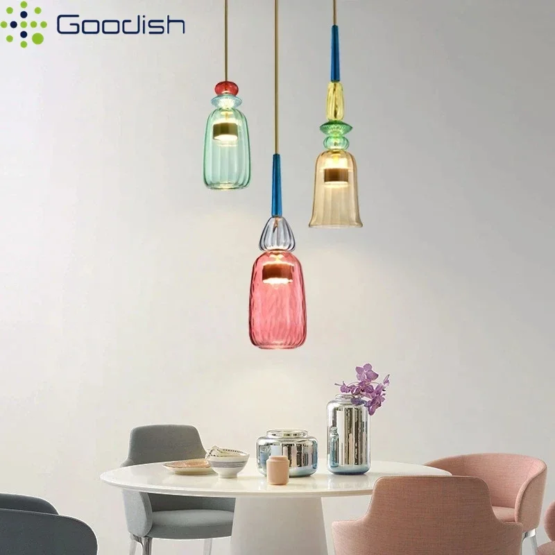 Modern Simplicity Nordic Crystal Glass Jar Shape LED Pendant Lights Art Creative Lamp for Living Room Home Decoration Chandelier
Modern Simplicity Nordic Crystal Glass Jar Shape LED Pendant Lights Art Creative Lamp for Living Room Home Decoration Chandelier
