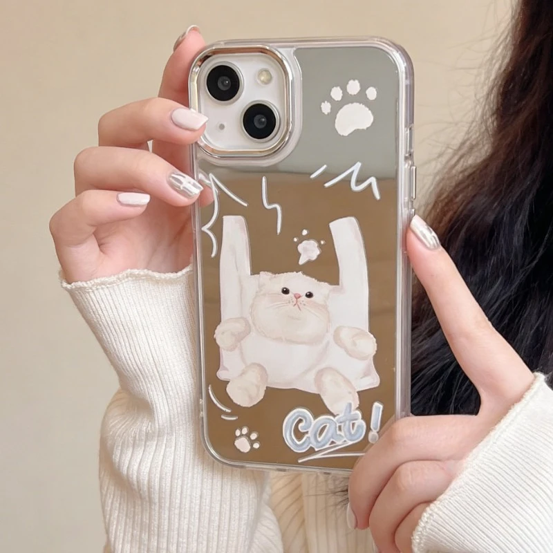 Cute Cat Puppy Phone Case For Vivo V60 V50 V40 V40E V30E V30 V29 V27E V29E V25E V23E V21E V20 Lite Pro Mirror Cartoon Dog Cover
Cute Cat Puppy Phone Case For Vivo V60 V50 V40 V40E V30E V30 V29 V27E V29E V25E V23E V21E V20 Lite Pro Mirror Cartoon Dog Cover