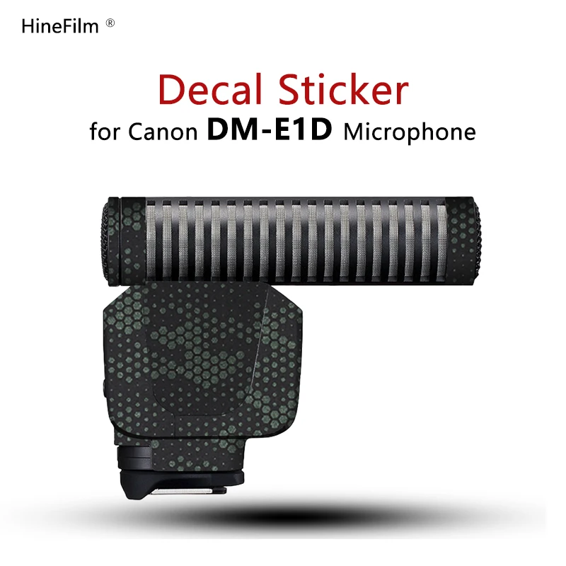 DM E1D MIC Sticker Decal Skin For Canon DM-E1D Microphone Protector Coat Wrap Cover ANTI-SCRATCH COVER PROTECTOR CASE
DM E1D MIC Sticker Decal Skin For Canon DM-E1D Microphone Protector Coat Wrap Cover ANTI-SCRATCH COVER PROTECTOR CASE