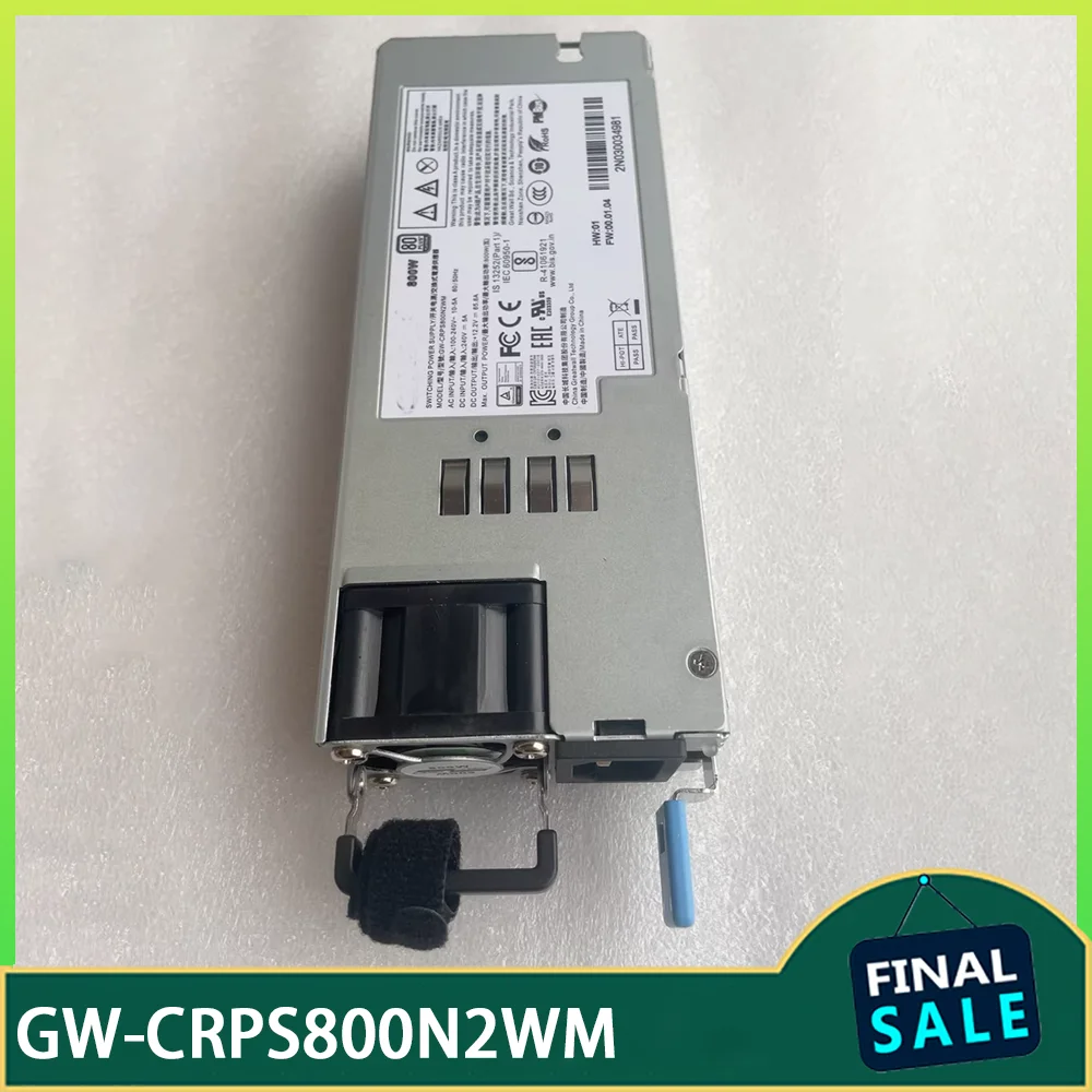 SA5212 5280 M6 800W Server power Supply GW-CRPS800N2WM
SA5212 5280 M6 800W Server power Supply GW-CRPS800N2WM
