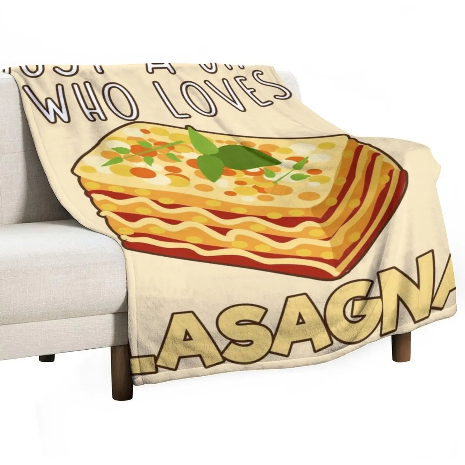 Just A Girl Who Loves Lasagna. Throw Blanket Camping bed plaid Flannel Comforter Blankets
Just A Girl Who Loves Lasagna. Throw Blanket Camping bed plaid Flannel Comforter Blankets