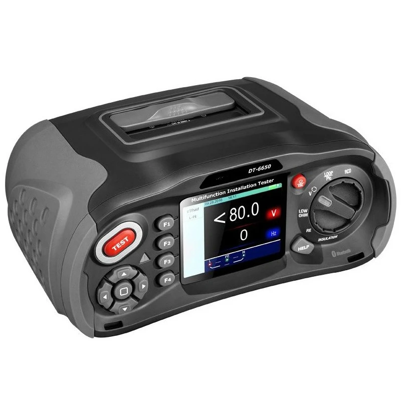 DT-6650 Multifunctional Electrical Comprehensive Tester Leakage Protector, Phase Sequence Tester
DT-6650 Multifunctional Electrical Comprehensive Tester Leakage Protector, Phase Sequence Tester
