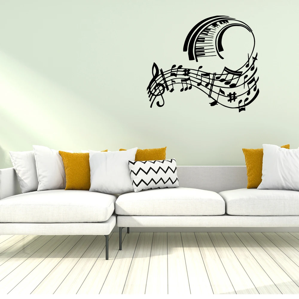 1 pc Wonderful notes with music Nursery Wall Stickers Vinyl Art Decals For Kids Rooms wallpaper Home Decoration Waterproof Decal
1 pc Wonderful notes with music Nursery Wall Stickers Vinyl Art Decals For Kids Rooms wallpaper Home Decoration Waterproof Decal