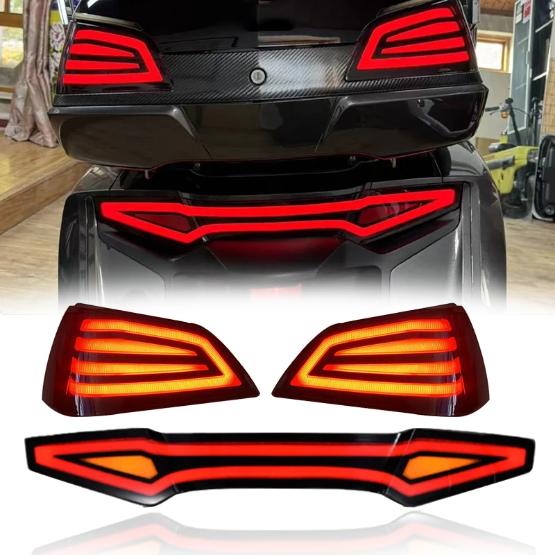 For Honda Gold Wing GL 1800 Goldwing GL1800 2012-2017 Motorcycle Turn Signal Rear Brake Light Assemblies Tail Lamp Assembly Fit
For Honda Gold Wing GL 1800 Goldwing GL1800 2012-2017 Motorcycle Turn Signal Rear Brake Light Assemblies Tail Lamp Assembly Fit