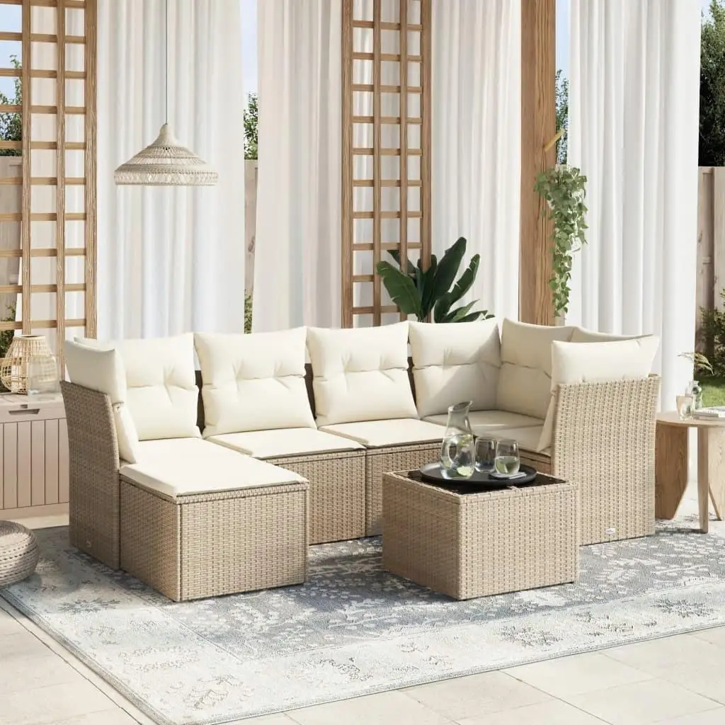 Beige Poly Rattan Large Modular Outdoor Garden Sofa Set for Patio Yard Furniture
Beige Poly Rattan Large Modular Outdoor Garden Sofa Set for Patio Yard Furniture