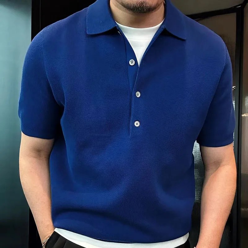 Fashion Lapel Button Korean Short Sleeve Polo Shirts Men's Clothing 2023 Summer New Oversized Casual Tops All-match Tee Shirt
Fashion Lapel Button Korean Short Sleeve Polo Shirts Men's Clothing 2023 Summer New Oversized Casual Tops All-match Tee Shirt