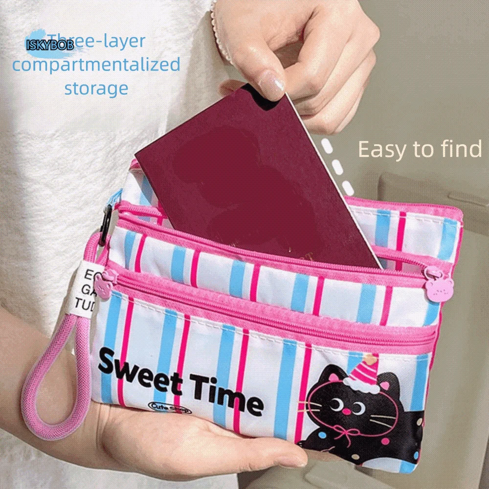 Cute ID Card Storage Bag Compact Size Lightweight Passport Holder Waterproof Protective Case Travel Card Bag Business Trips 
Cute ID Card Storage Bag Compact Size Lightweight Passport Holder Waterproof Protective Case Travel Card Bag Business Trips