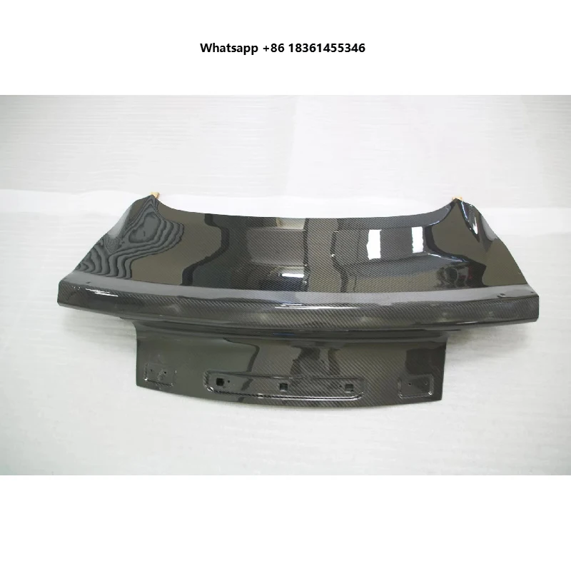 High Quality OEM Style Dry Carbon Fiber Trunk Lid Perfect Fitment 2015-2023
High Quality OEM Style Dry Carbon Fiber Trunk Lid Perfect Fitment 2015-2023