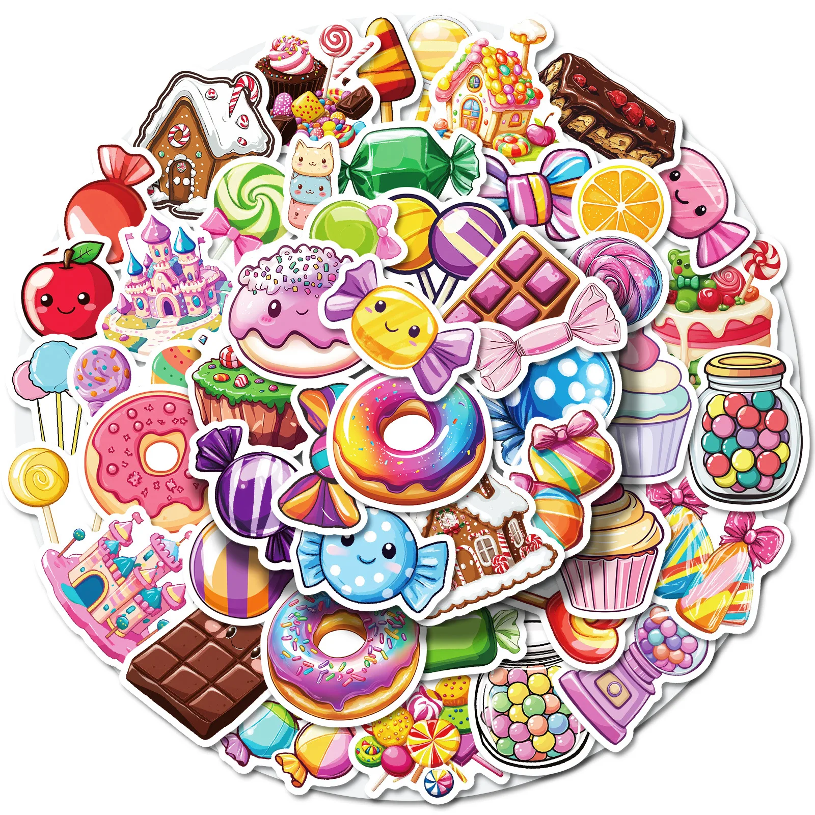 10/50PCS Candy Cartoon Stickers Funny Food Kids Toys Decals Dessert Graffiti DIY Sticker Luggage Laptop Guitar Bike Sakteboard
10/50PCS Candy Cartoon Stickers Funny Food Kids Toys Decals Dessert Graffiti DIY Sticker Luggage Laptop Guitar Bike Sakteboard