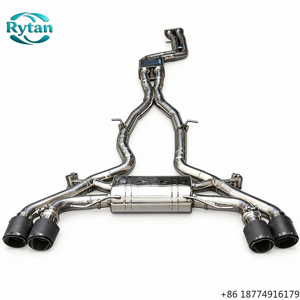 Valved High Quality Stainless Steel Valvetronic Exhaust Pipe System Catback for 2019-2023 X3M F97/X4M F98 3.0T
Valved High Quality Stainless Steel Valvetronic Exhaust Pipe System Catback for 2019-2023 X3M F97/X4M F98 3.0T