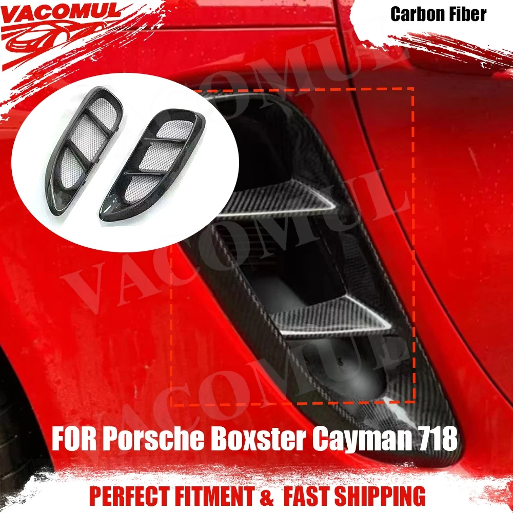 VACOMUL Side Air Vent Trim Cover for Porsche Boxster Cayman 718 2016-2019 Bumper Intake Outlet Cover Exterior Accessories
VACOMUL Side Air Vent Trim Cover for Porsche Boxster Cayman 718 2016-2019 Bumper Intake Outlet Cover Exterior Accessories