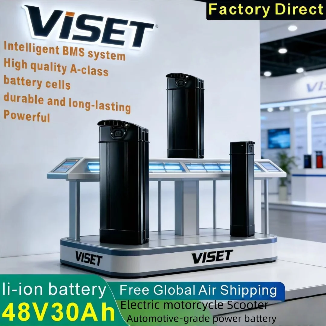 VICET 48V15Ah-30Ah 18650 High Capacity Battery Ebike for 250W -1500W SliverFish octagonal motor kit Electric folding bicycle
VICET 48V15Ah-30Ah 18650 High Capacity Battery Ebike for 250W -1500W SliverFish octagonal motor kit Electric folding bicycle