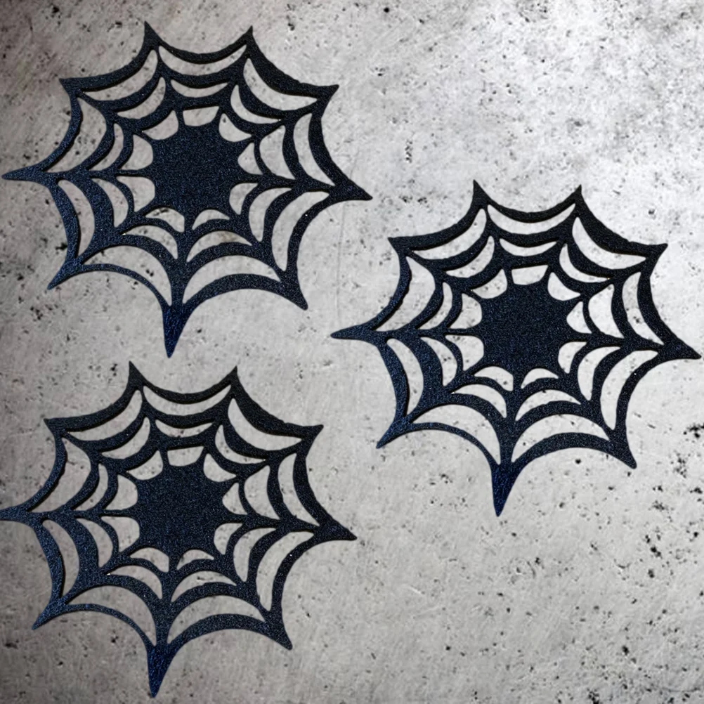 8Pcs Halloween Spider Web Coasters Placemat Nonwoven Heat Resistant Table Protector for Halloween Decor
8Pcs Halloween Spider Web Coasters Placemat Nonwoven Heat Resistant Table Protector for Halloween Decor