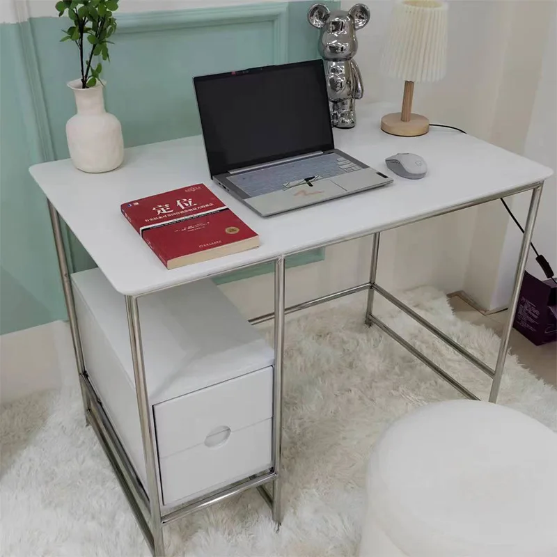 Simple Cream Style Computer Desk Desktop Home Desk Simple Desk Bedroom Girls Study Table Writing Table
Simple Cream Style Computer Desk Desktop Home Desk Simple Desk Bedroom Girls Study Table Writing Table