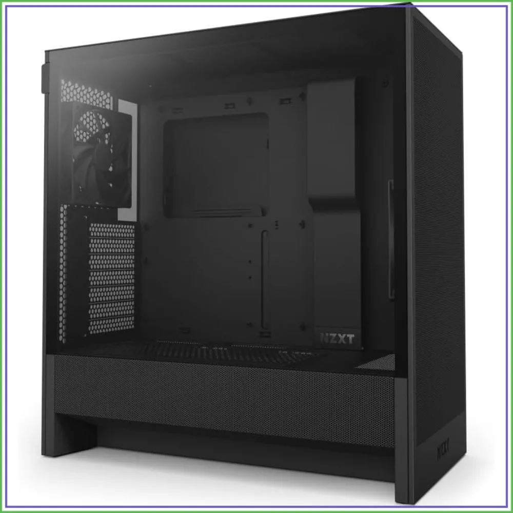 Compact ATX Mid-Tower PC Gaming Case, High Airflow, 2 x 120mm Fans, 360mm Front & 240mm Top Radiator Support, Cable Management, Tempered Glass
Compact ATX Mid-Tower PC Gaming Case, High Airflow, 2 x 120mm Fans, 360mm Front & 240mm Top Radiator Support, Cable Management, Tempered Glass