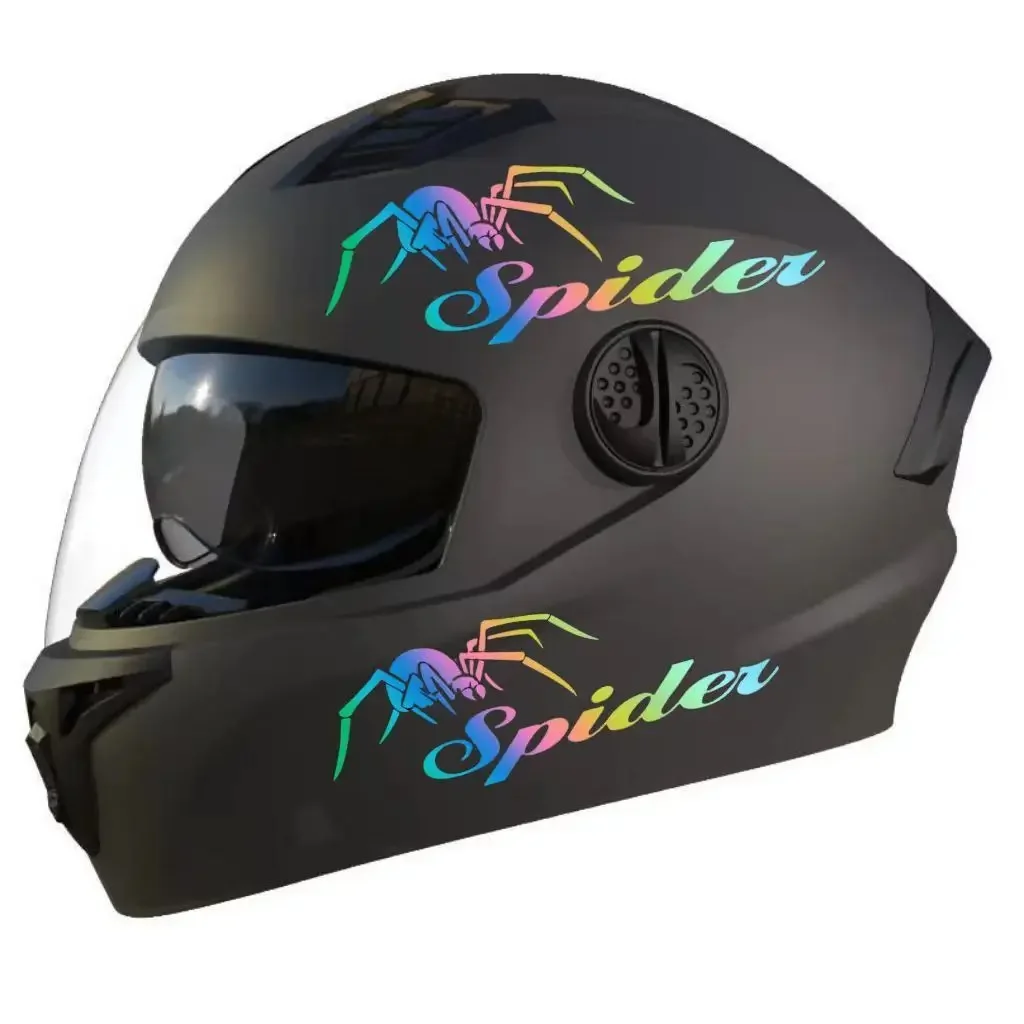durable waterproof PVC decal, stylish Spider motorcycle helmet and car mirror sticker, single size (5.91 inches * 2.05 inches),
durable waterproof PVC decal, stylish Spider motorcycle helmet and car mirror sticker, single size (5.91 inches * 2.05 inches),